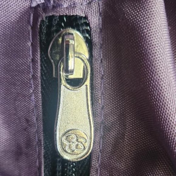 Jessica Simpson Leopard Faux Black Leather Tote Handbag - Picture 12 of 16